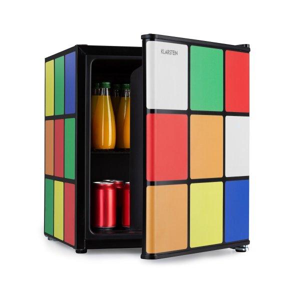 Klarstein Solve, mini hűtőszekrény, 48 liter, D energiahatékonysági
osztály