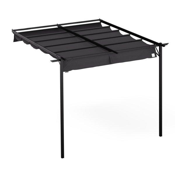 NA Blumfeldt Pantheon Wall Pergola, fali pergola, 3 x 3 m, porszórt acél,
időjárásálló
