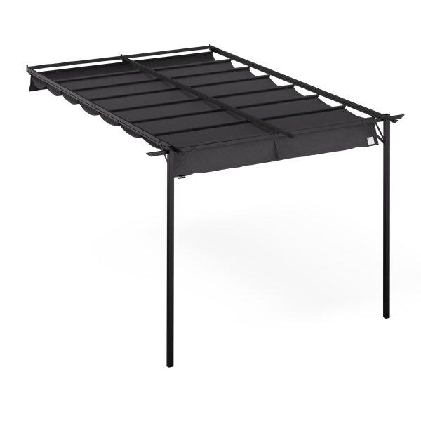 NA Blumfeldt Pantheon Wall Pergola, fali pergola, 3 x 4 m, porszórt acél,
időjárásálló