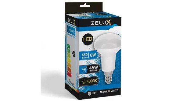 Zelux Led R50 7W E14 4000K
