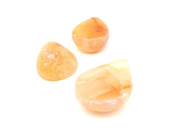 Felezett csepp hematoid sárga 20-25x33-37x11-13mm