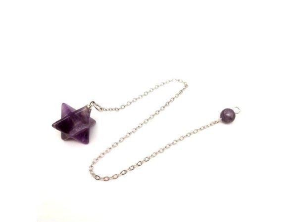 Inga merkaba Ametiszt 2x2cm