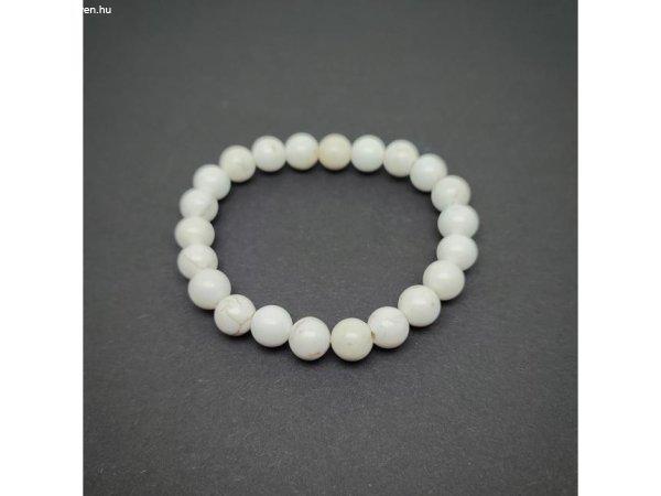 Magnezit golyó karkötő 8mm