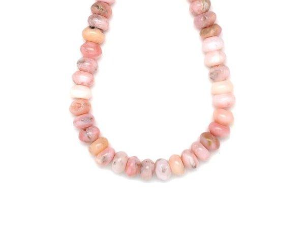 Opál pink lencse 10x6mm