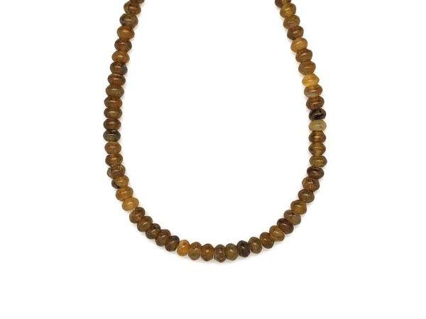 Labradorit lencse 6x4mm