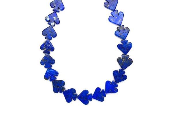 Lapis lazuli pikk 13x12-13mm