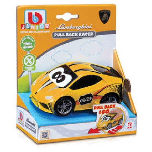 Bburago Jr. Visszahúzós versenyautó - Lamborghini