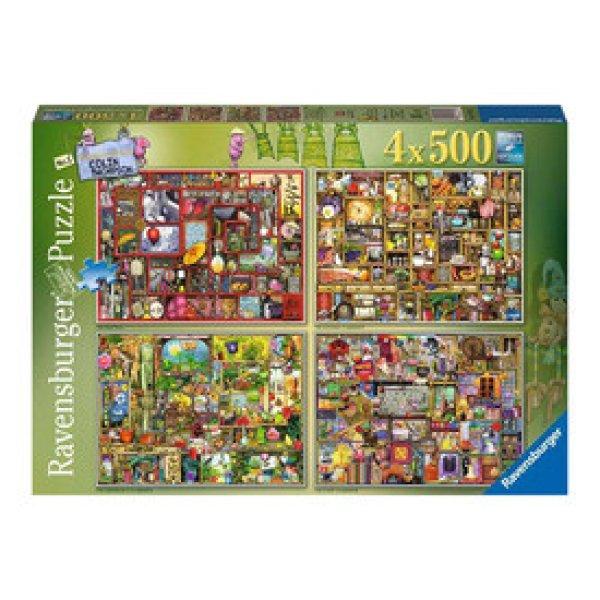 Puzzle 4x500 db - Colin Thompson