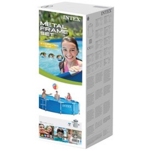 INTEX: Csővázas medence szűrővel - 305 x 76 cm