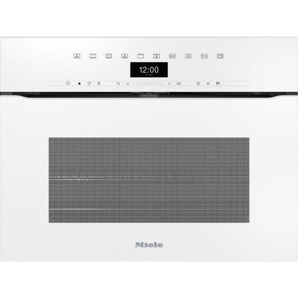 Miele H 7440 BPX brilliánsfehér beépíthető fogantyú nélküli kompakt
sütő