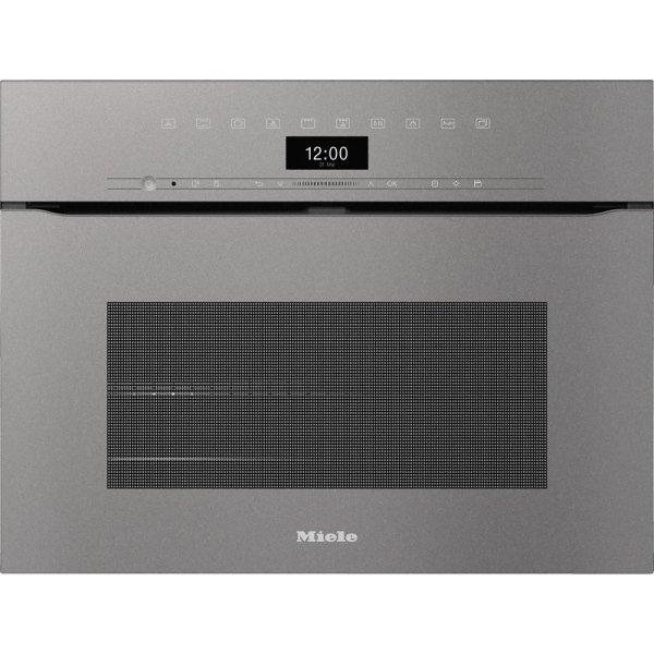 Miele H 7440 BPX grafitszürke fogantyú nélküli beépíthető kompakt sütő
