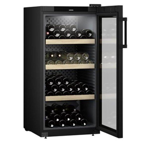 Liebherr WPbl 4201 GrandCru borhűtő üvegajtós 141 db palackos 129x60x77cm