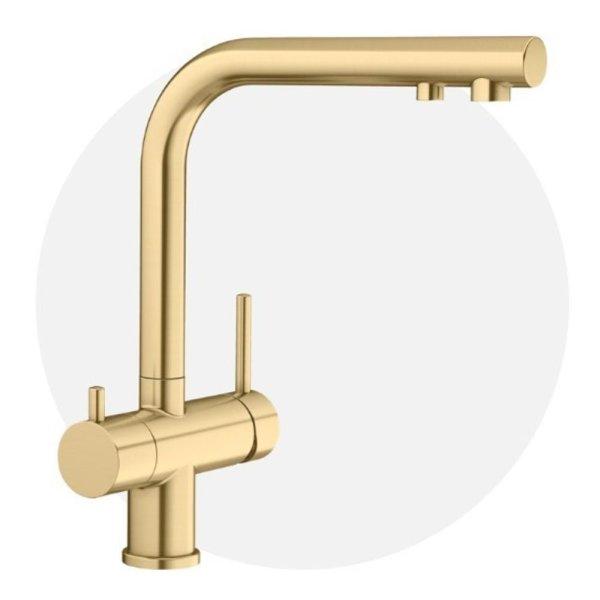 BLANCO FONTAS II csaptelep víztisztítóhoz Satin Gold