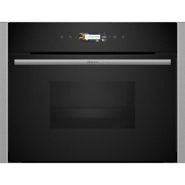 Neff C24DR1XN0 beépíthető kompakt gőzpároló Home Connect nemesacél 45cm
Line