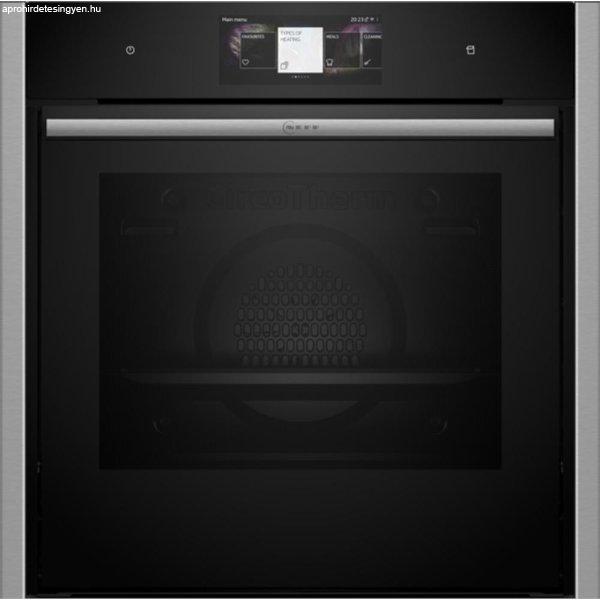 Neff B64VT73N0 beépíthető gőzfunkciós sütő N90 Slide & Hide 6,8