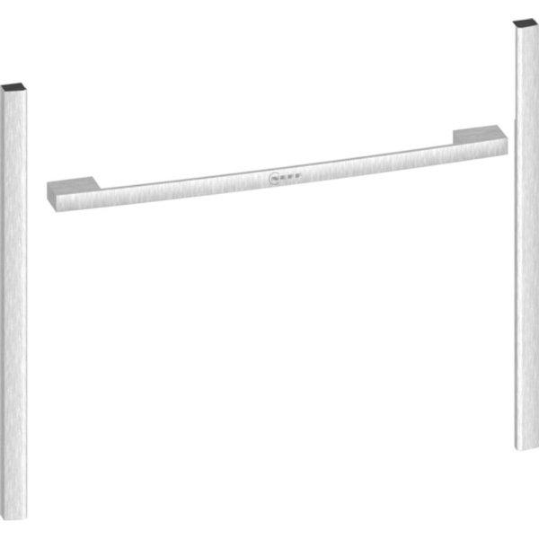 Neff Z9045MY0 Flex Design csomag 2 oldalél + 1 fogantyú 45cm kompakt
készülékekhez ezüstmetál Collection