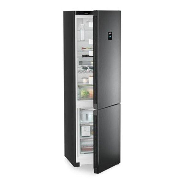 Liebherr CNbdc 573i Plus NoFrost alulfagyasztós hűtő BlackSteel 202x60x68cm