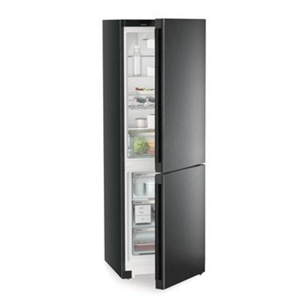 Liebherr CNbdb 5223 Plus NoFrost alulfagyasztós hűtő BlackSteel 186x60x68cm