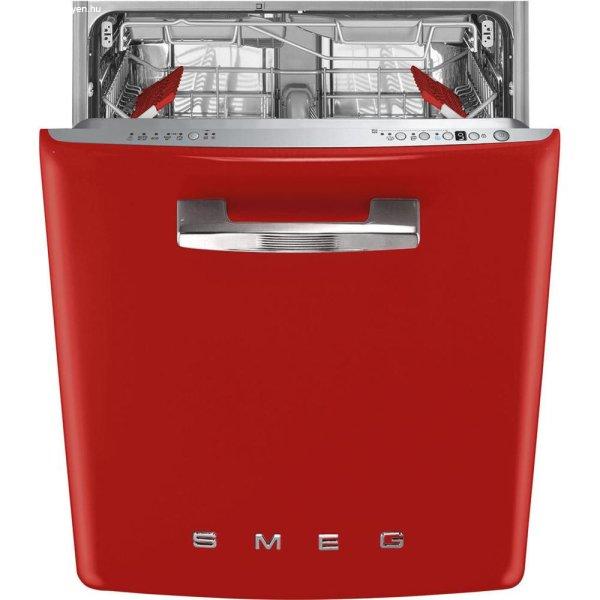 Smeg STFABRD3 beépíthető mosogatógép piros 60cm 50-es évek stílusa