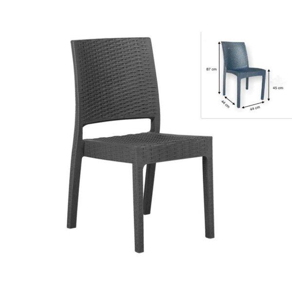 BIMAS BT1 DELI RATTAN SZÉK barna