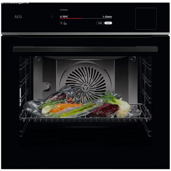 AEG TP9SB831AB ProAssist/SteamPro 9000 gőzsütő gőztisztítással fekete