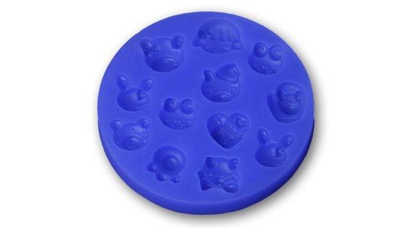 Macifejek fondant szilikon forma