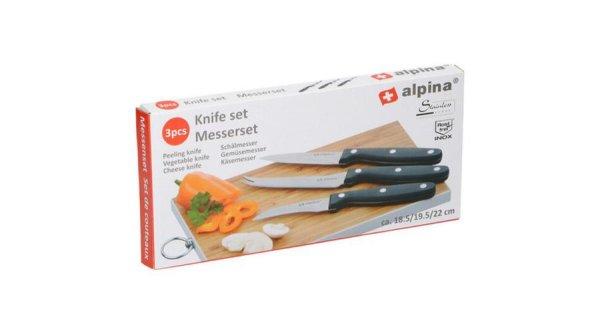 3 db-os kés szett Alpina