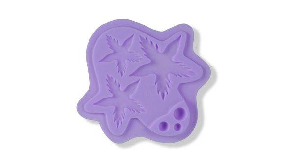 Csészelevél készítő szilikon fondant forma