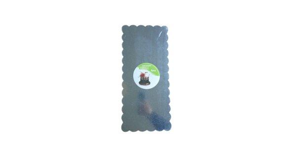 5 db ezüst tortaalátét 18*40 cm