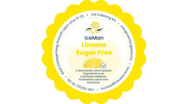 Cukormentes citrom paszta IceMan 200 g