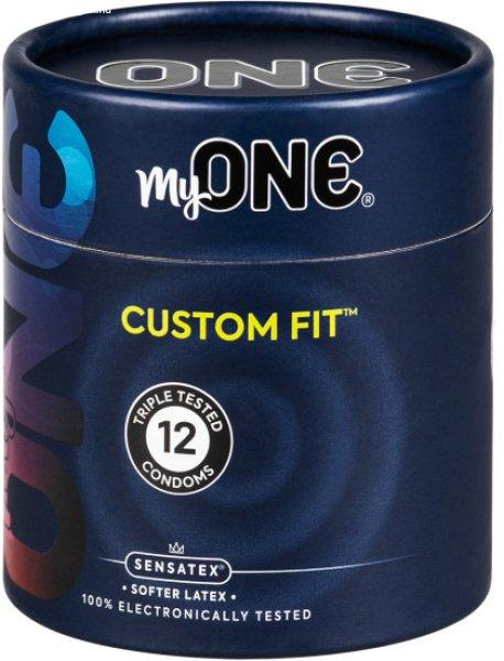 MyOne Single: Custom Fit, size 60E, 12 condoms
