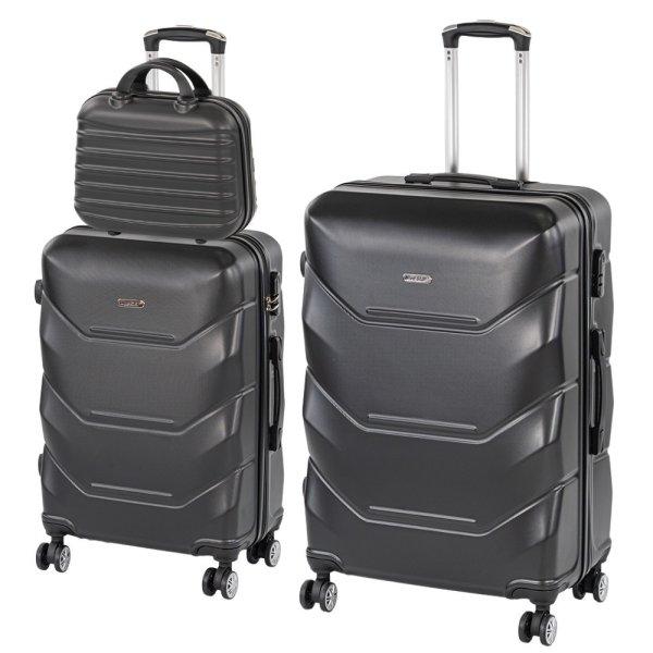 TraveLux Max X gurulós bőrönd szett