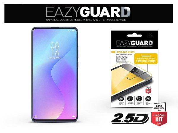 EAZYGUARD Xiaomi Mi 9T Pro telefonhoz gyémántüveg képernyővédő fólia -
Diamond Glass 2.5D Fullcover - fekete