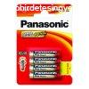 PANASONIC Pro Power 1,5 V alkli AAA szupertarts elem (4db)