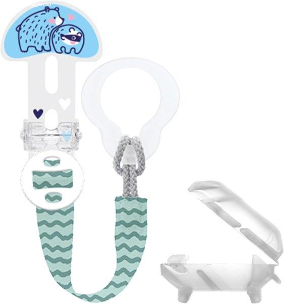 Mam Clip-it Cover cumitartó csipesz - kék maci