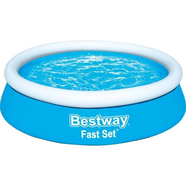 Bestway LUPA 183 x 51 cm puhafalú, felfújható peremű kerti pancsoló medence
vízforgató nélkül 940L (FFA 035 / 92844)