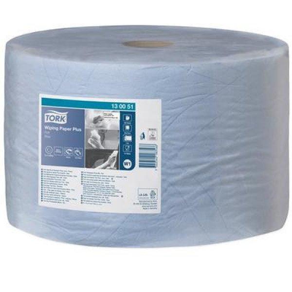 Törlőpapír, tekercses, 39 cm átmérő, W1 rendszer, 2 rétegű, TORK
"Plusz", kék