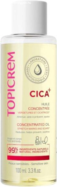 Topicrem Koncentrált olaj a striák és hegek kezelésére CICA+ (Concentrated
Oil for Stretch Marks and Scars) 100 ml