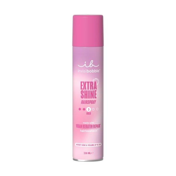 Invisibobble Hajlakk a haj fényéért Extra Shine (Hairspray) 250 ml