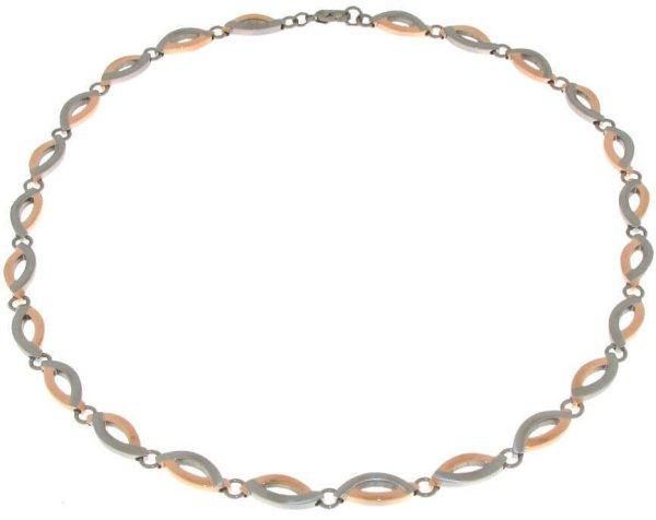 Boccia Titanium Titán bicolor nyaklánc 0876-03