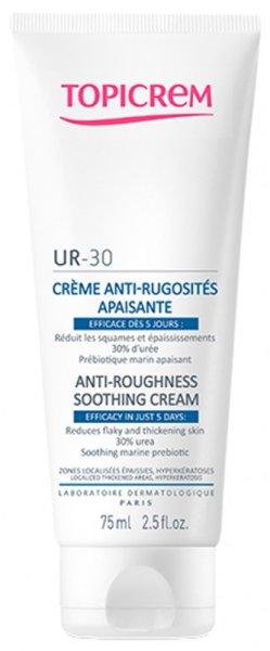 Topicrem Nyugtató krém keratinizált bőrre UR30 (Anti-Roughness Soothing
Cream) 75 ml