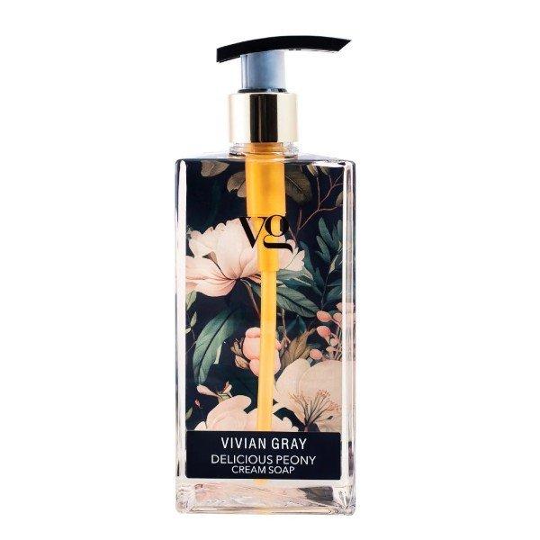Vivian Gray Folyékony kézszappan Delicious Peony (Cream Soap) 350 ml