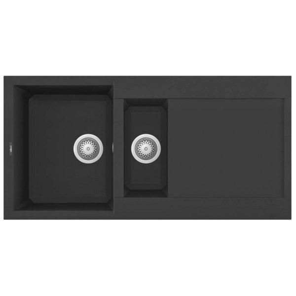 ELLECI Easy 475 Gránit Mosogató G40 nero