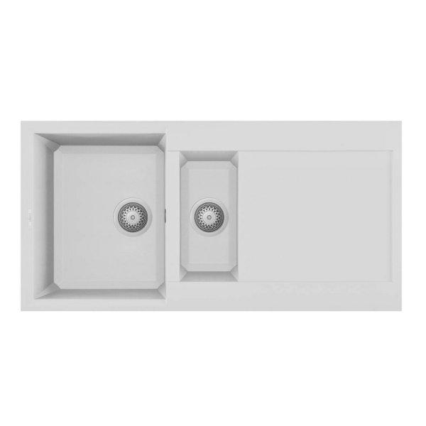 ELLECI Easy 475 Gránit Mosogató G68 bianco