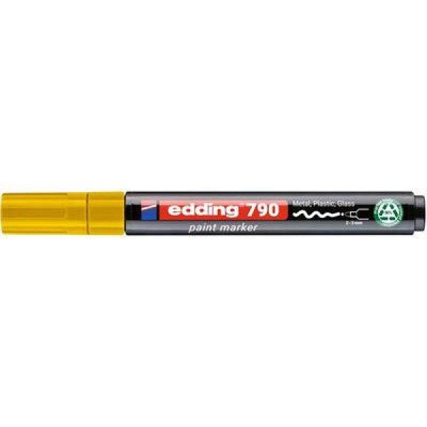 Lakkmarker, 2-3 mm, PCR, EDDING "790 PCR", sárga