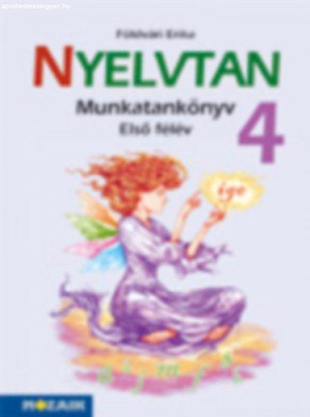 Nyelvtan 4. - I. félév Munkatankönyv - Földvári Erika