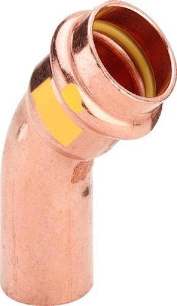 VIEGA Profipress G 45°-os ív 1 tokkal 22