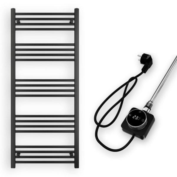 Törölközőszárító radiátor elektromos fűtőpatronnal 60 x 140 cm - Nero
Italia AF14-600W (fekete)