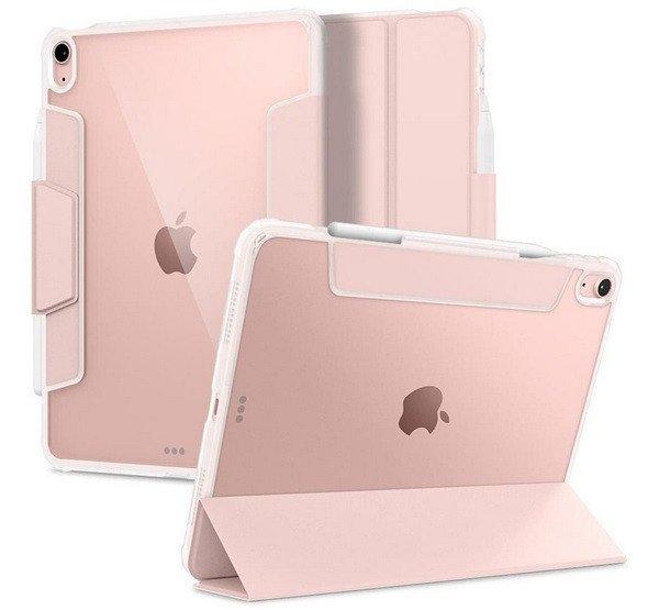 SPIGEN ULTRA HYBRID PRO tok álló, bőr hatású (FLIP, oldalra nyíló,
TRIFOLD, asztali tartó, ceruza tartó) ROZÉARANY Apple IPAD Air 11 (2025),
IPAD Pro 11 (2022), IPAD Pro 11 (2021)