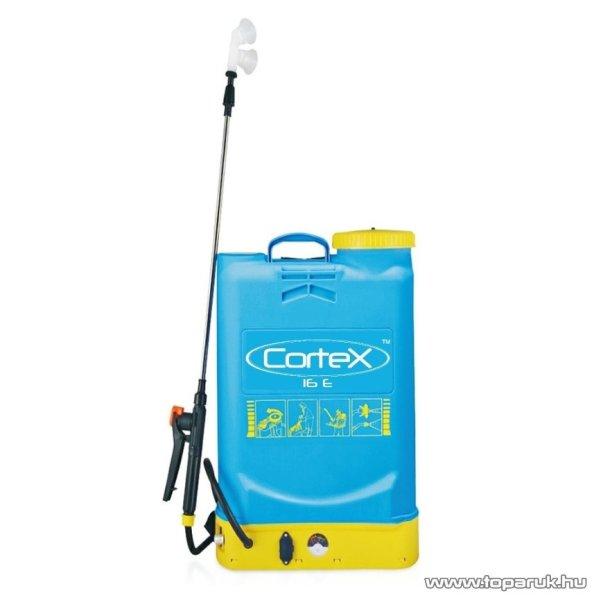 CorteX 16 E Akkumulátoros elektromos háti permetező, 16 literes (kék -
sárga)
